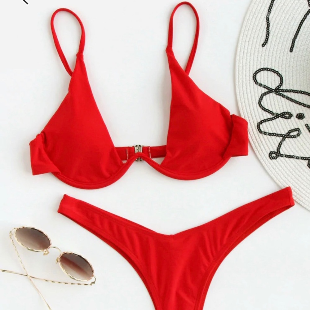 bikini top and bottom